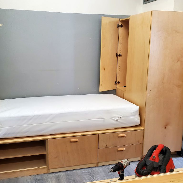 Bed with Matress - 2rev