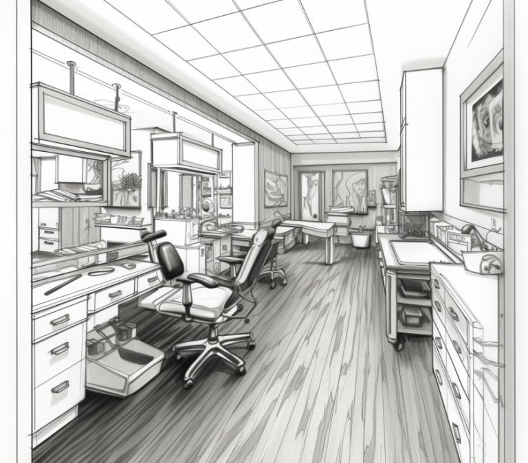 MollyBrown82_detailed_line_drawing_black_and_white_with_pine_wo_446af614-1e99-425e-9663-722862ec9b6d